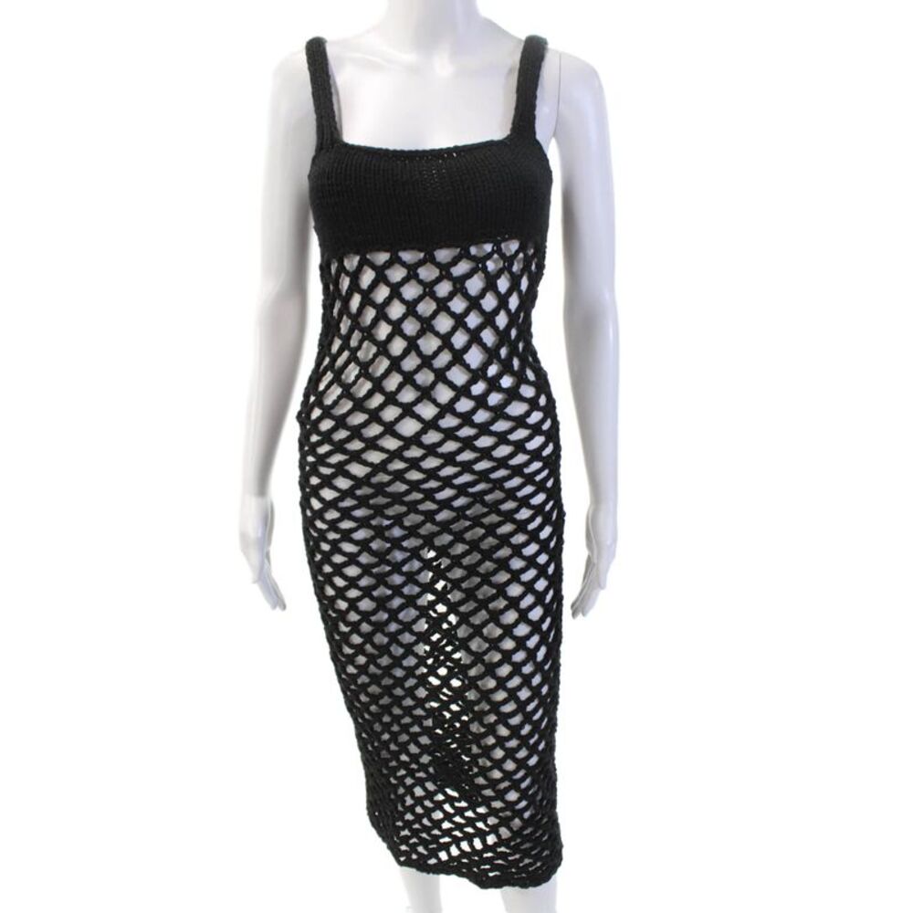 Nia Thomas Womens Oshun Dress - Black Size XS
